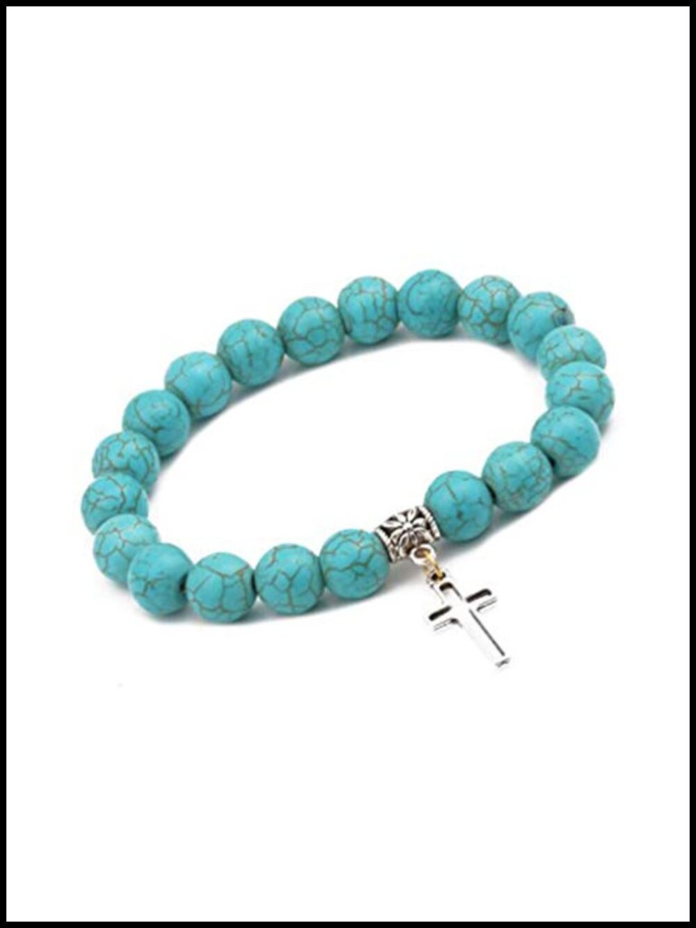 Charm Link Bracelet Turquoise Bohemian Animal Jewelry Set Women